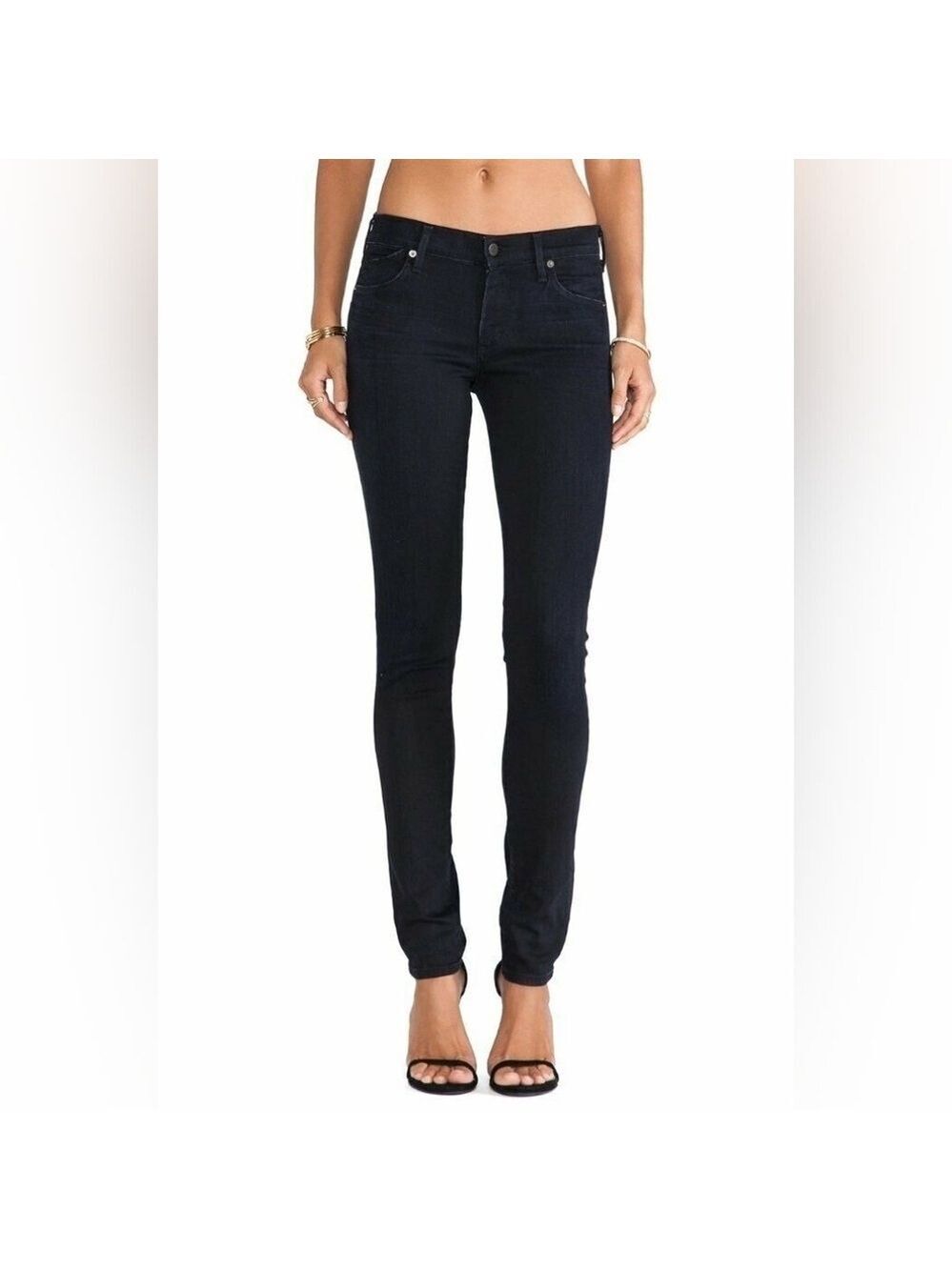 Citzens of Humanity Avedon Black Skinny Jeans 27